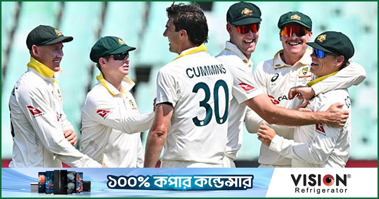 পেসারদের দাপটে ডারবান টেস্টের নাটাই অস্ট্রেলিয়ার হাতে